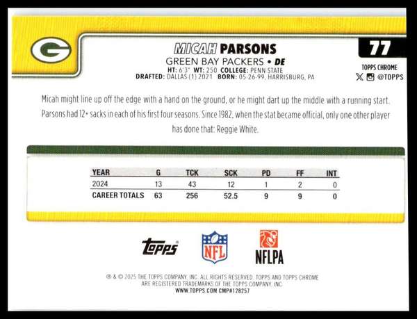Card back