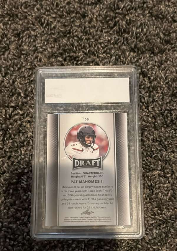 Card back
