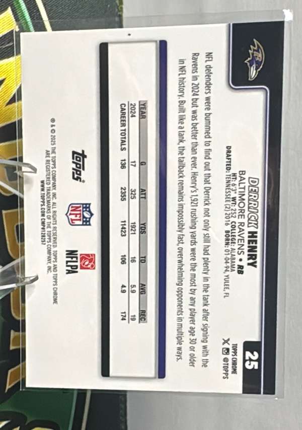 Card back
