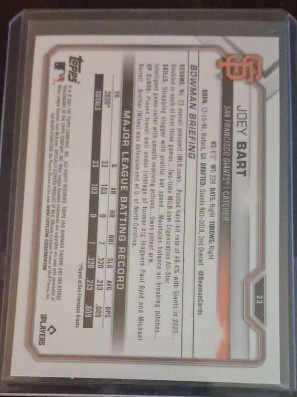 Card back