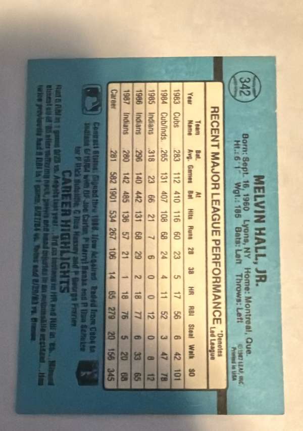 Card back
