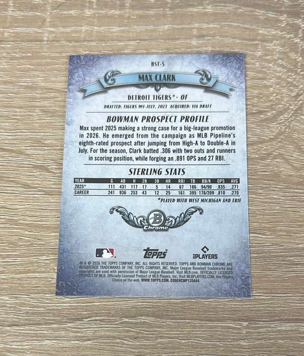 Card back