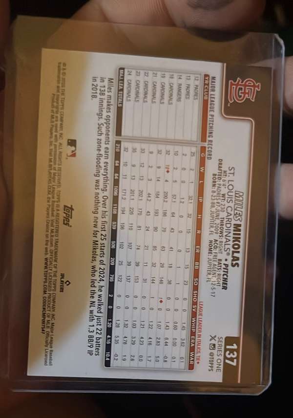 Card back