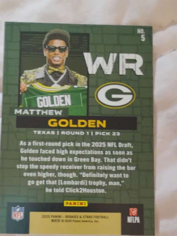 Card back