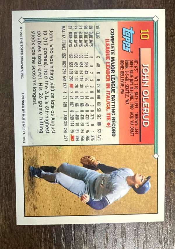 Card back