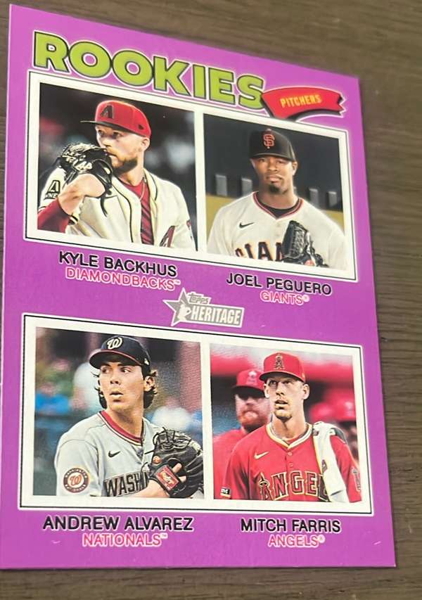 #393 2026 Rookie Pitchers (Kyle Backhus / Joel Peguero / Andrew Alvarez / Mitch Farris)
