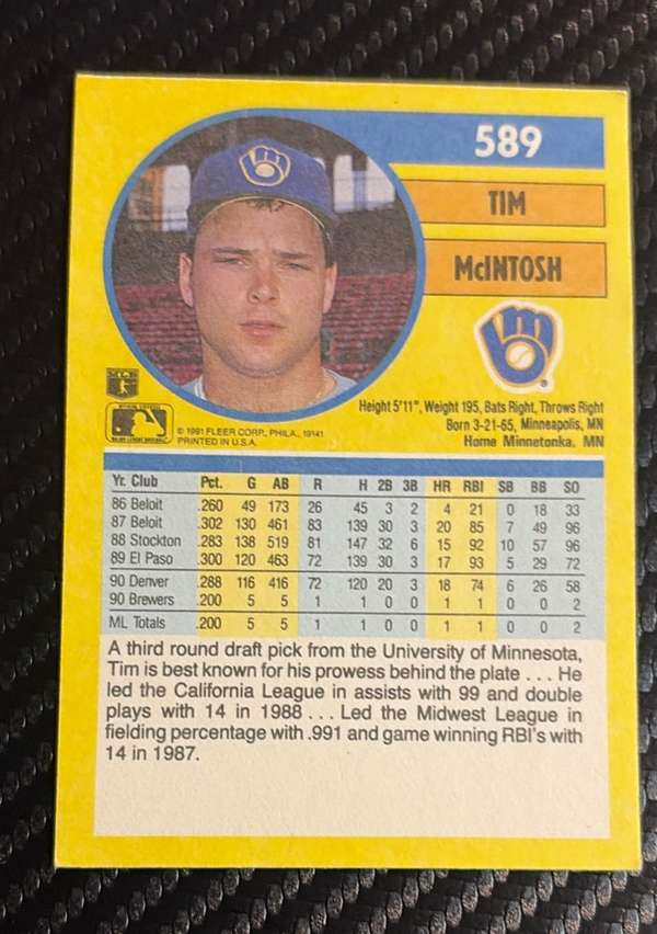 Card back