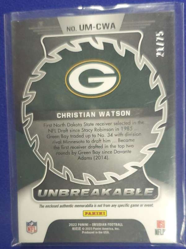 Card back