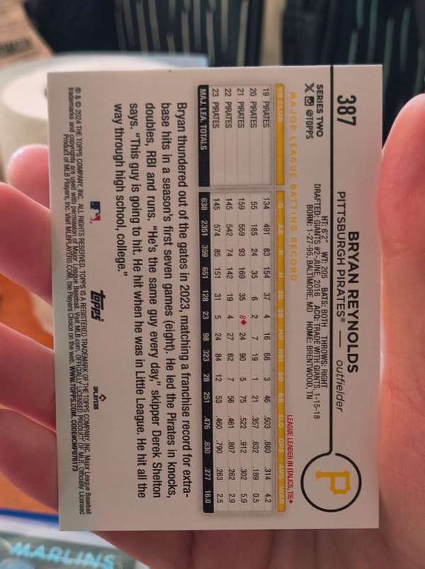 Card back