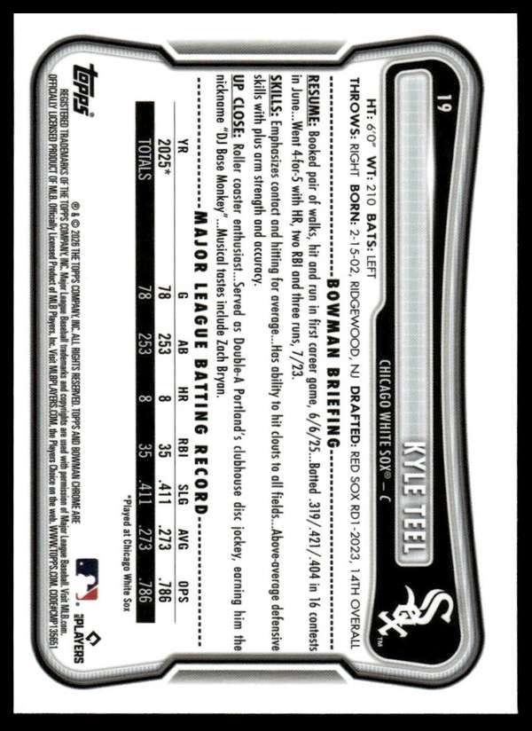 Card back