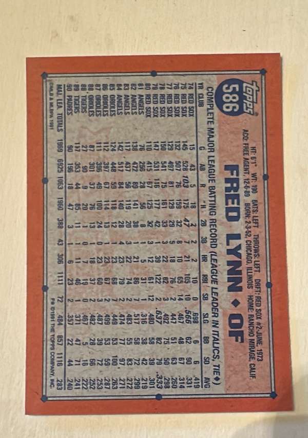 Card back