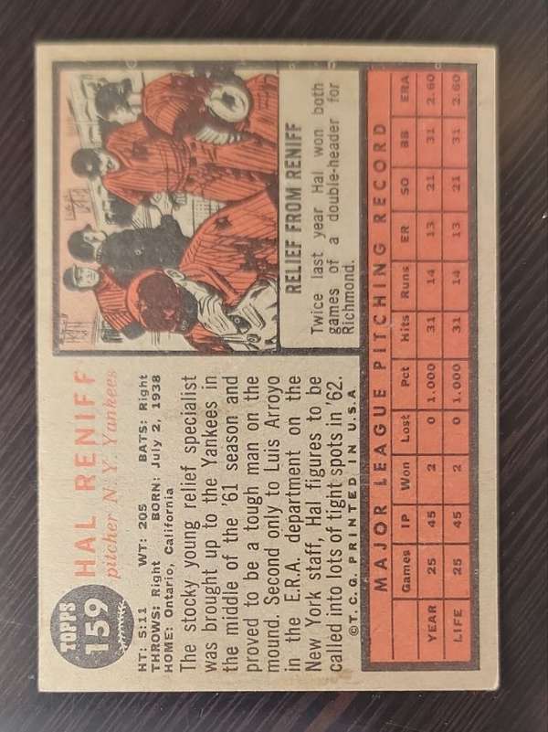 Card back