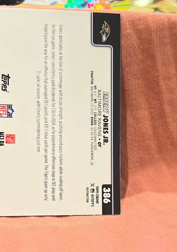 Card back