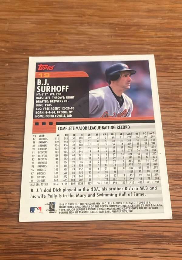 Card back