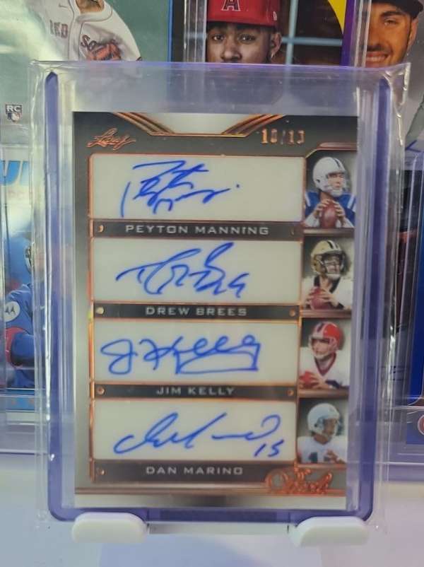 #S8-5 Peyton Manning / Drew Brees / Jim Kelly / Dan Marino / Bert Jones / Ken Anderson / Bob Griese / Fran Tarkenton