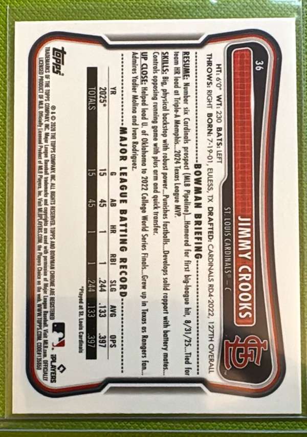 Card back
