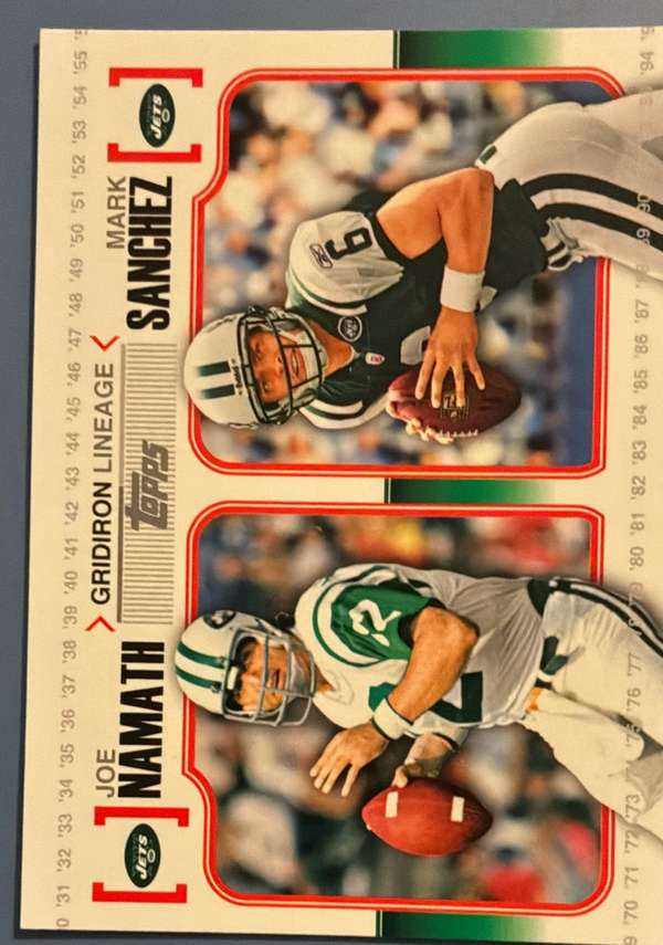 #GL-NS Joe Namath / Mark Sanchez