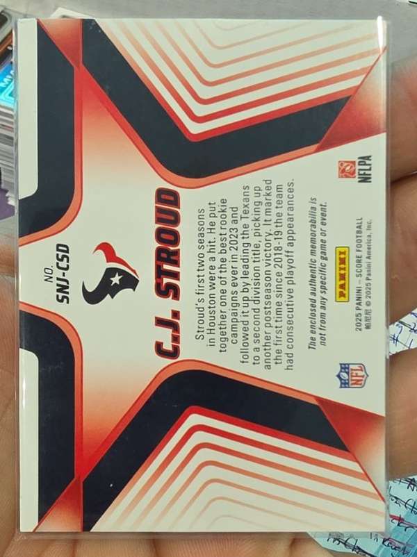 Card back