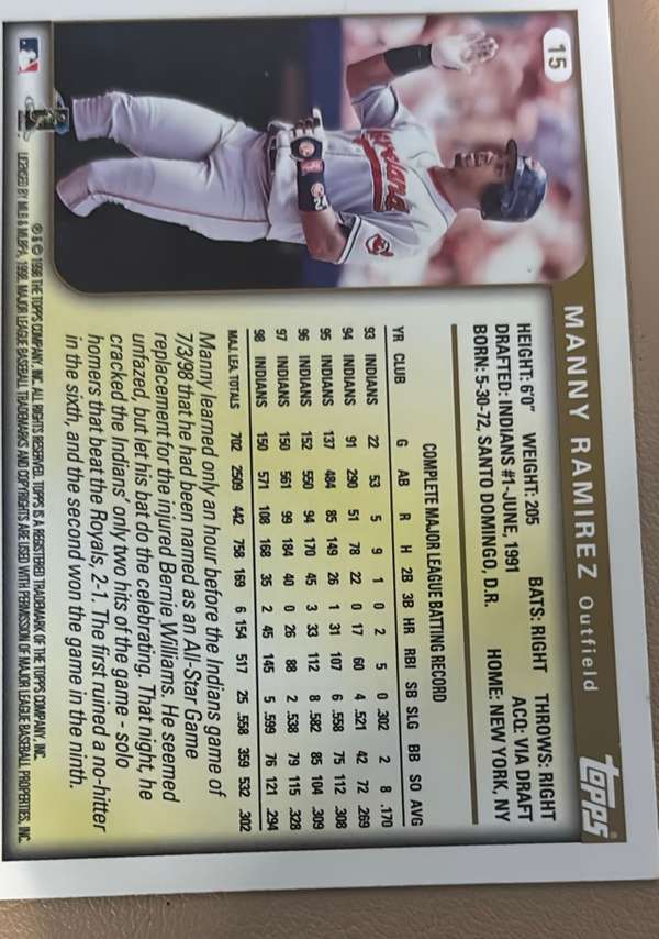 Card back