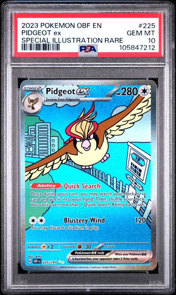 #225/197 Pidgeot ex