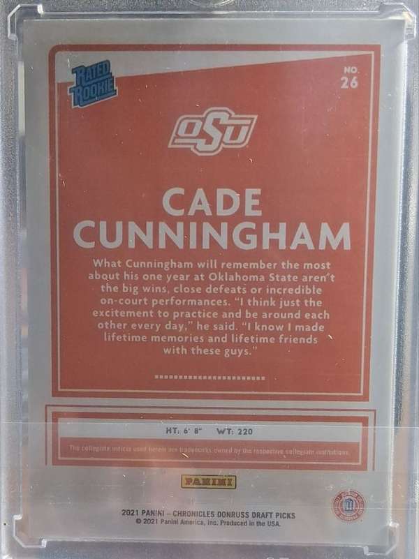 Card back