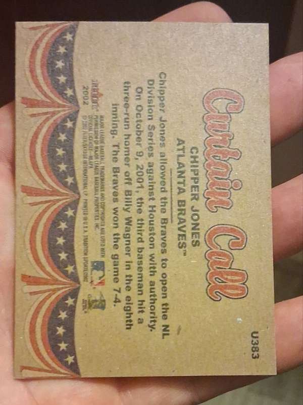 Card back
