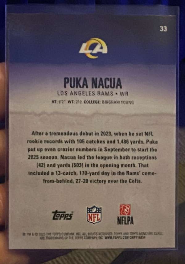 Card back