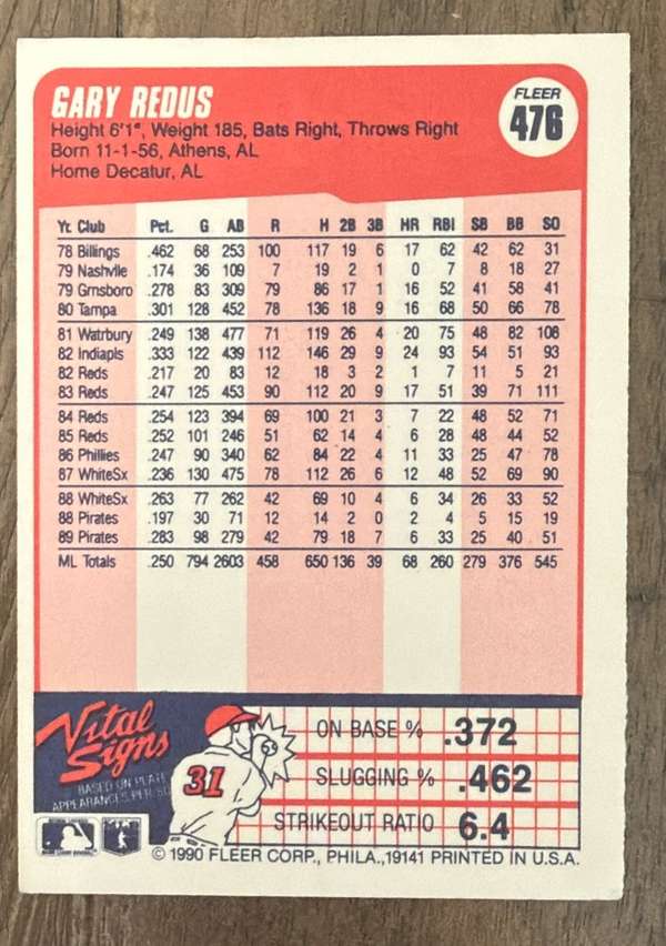 Card back