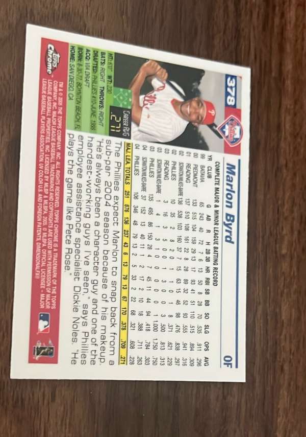 Card back