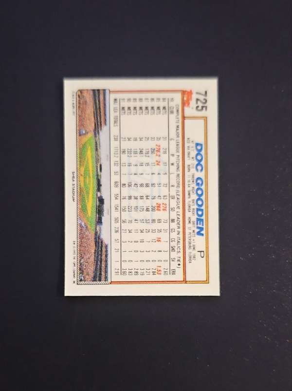 Card back