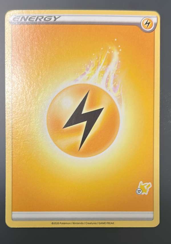 Lightning Energy (#8 Pikachu Stamped)