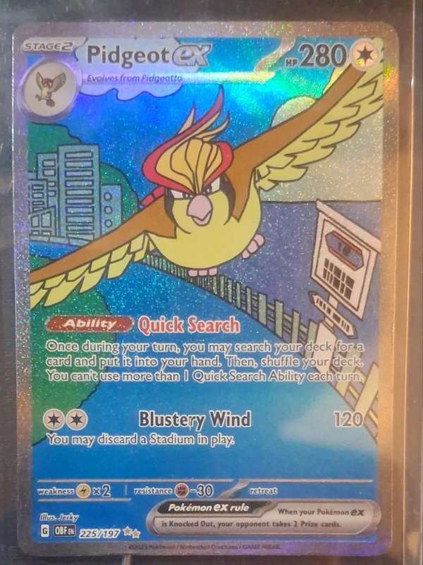 #225/197 Pidgeot ex
