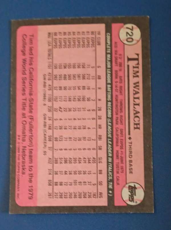 Card back