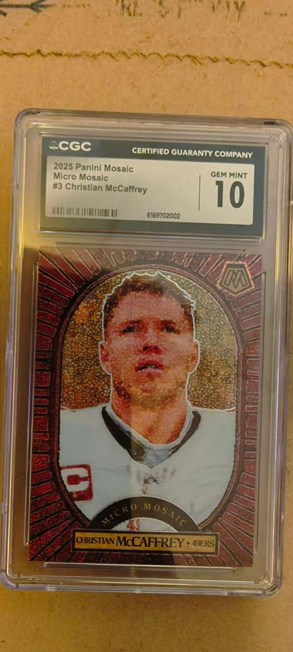 #3 Christian McCaffrey