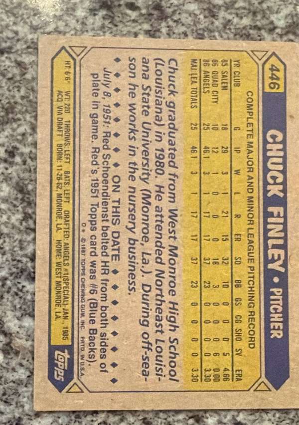 Card back
