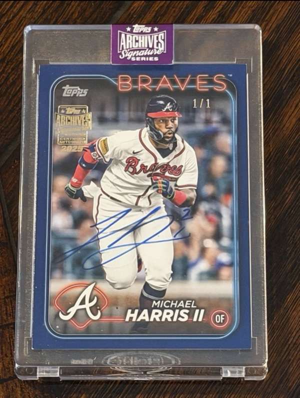 Michael Harris II AutoGraphed 1/1