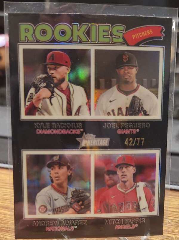 #393 2026 Rookie Pitchers (Kyle Backhus / Joel Peguero / Andrew Alvarez / Mitch Farris)