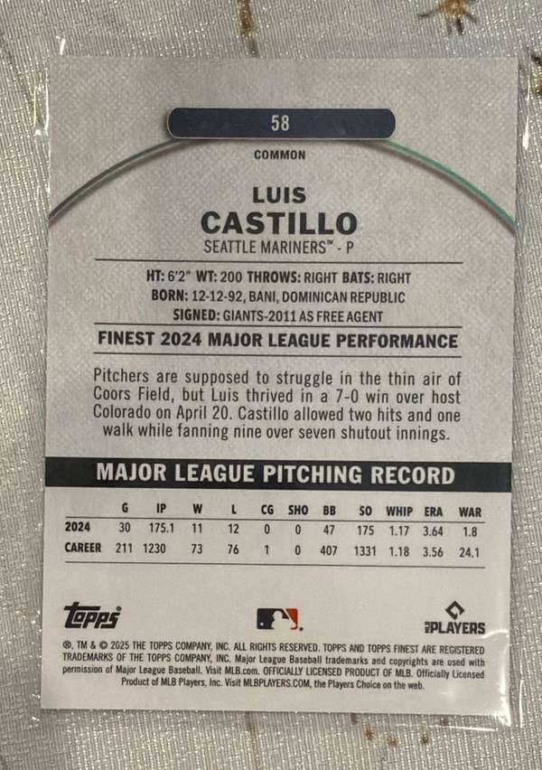 Card back