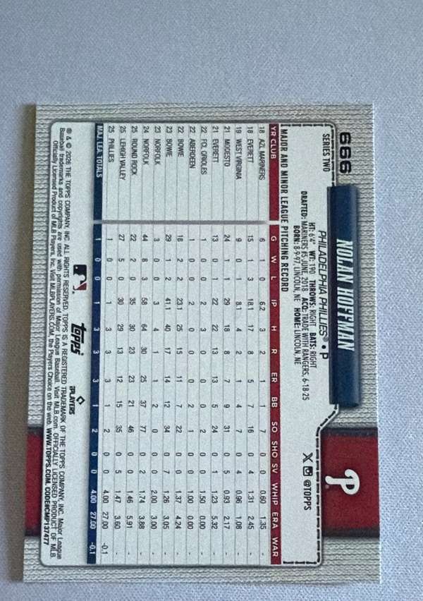 Card back