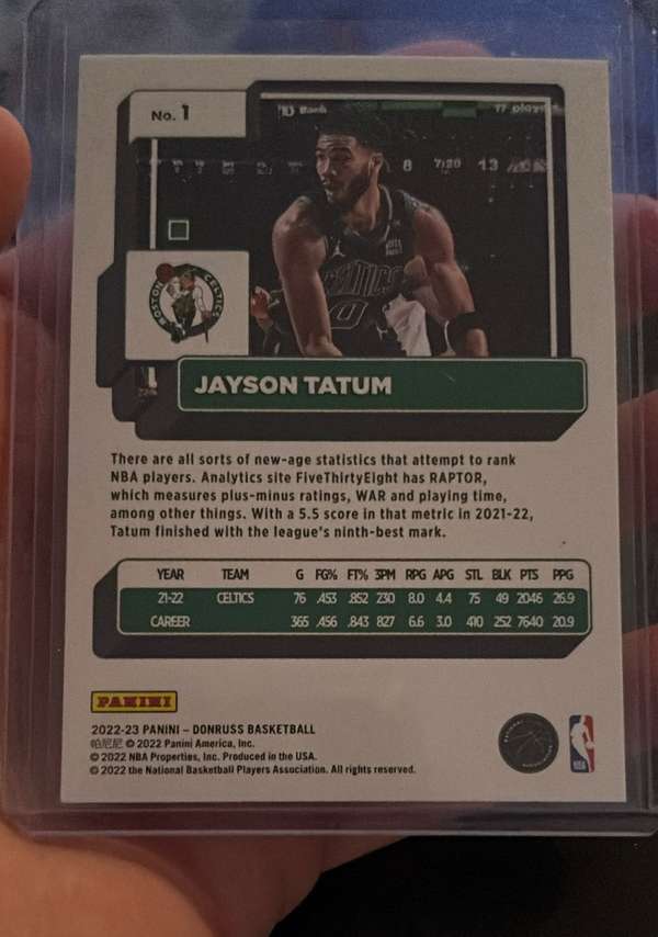 Card back