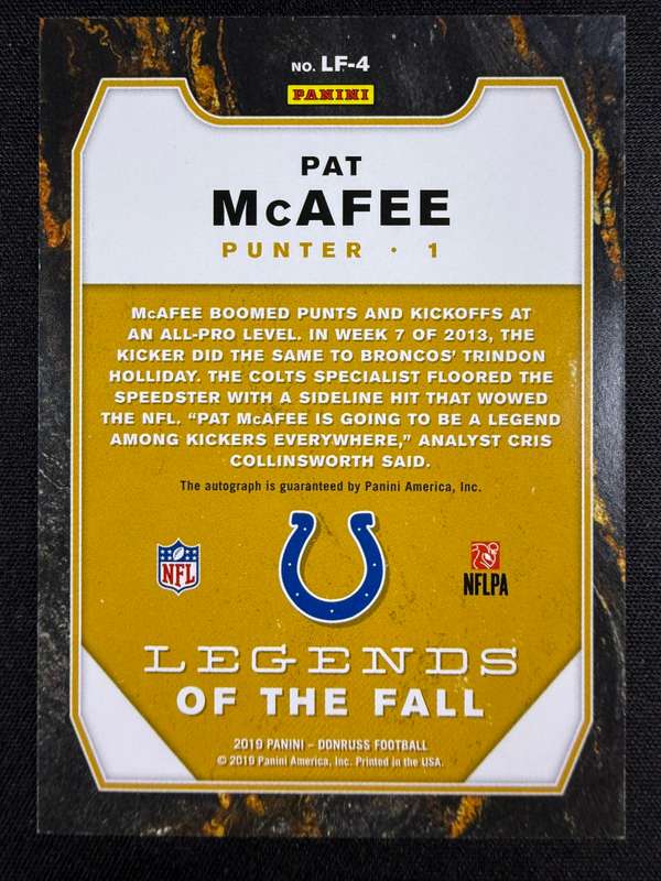 Card back