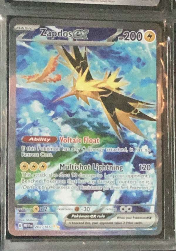 #202/165 Zapdos ex