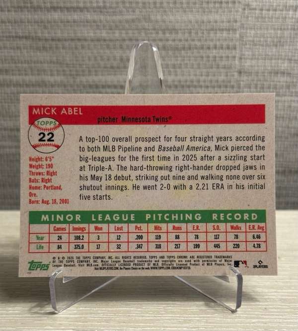 Card back