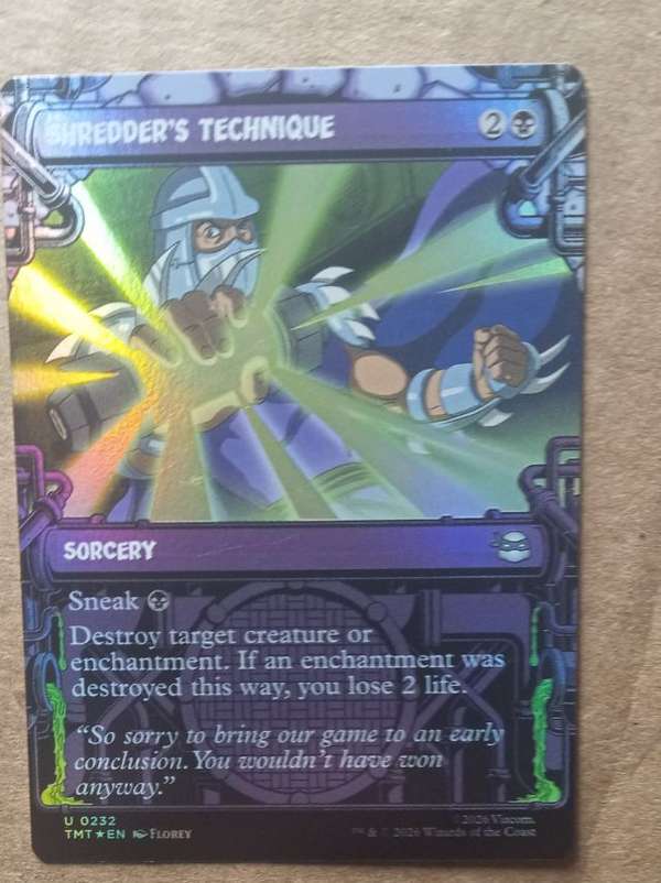 Shredder's Technique (Showcase)