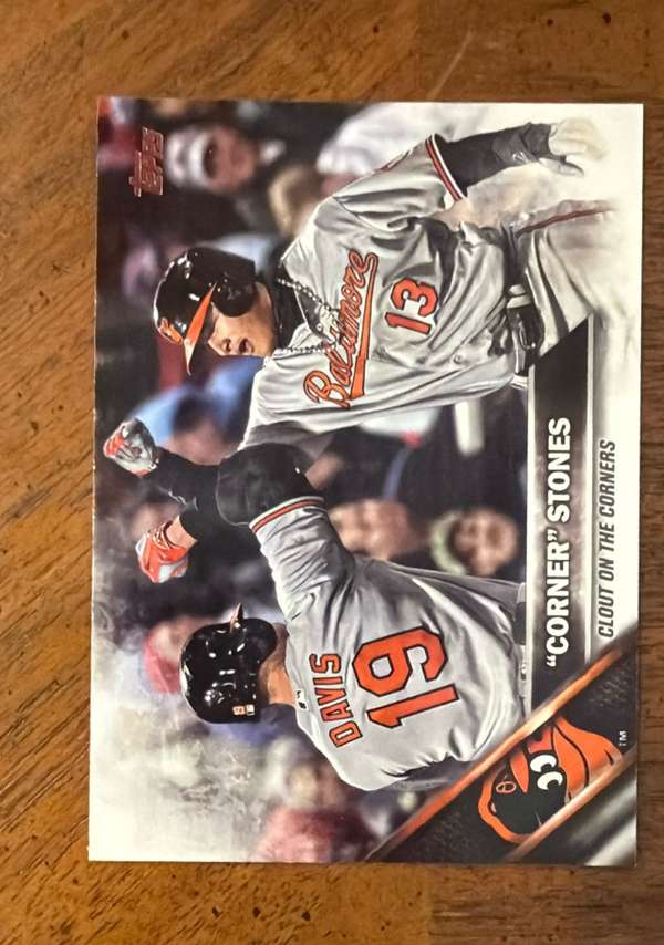 "Corner" Stones (Chris Davis / Manny Machado)