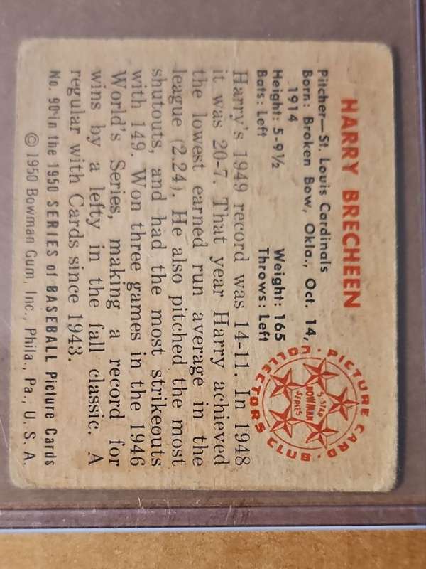 Card back