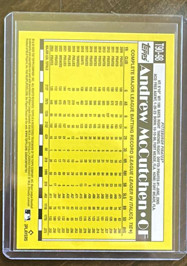 Card back