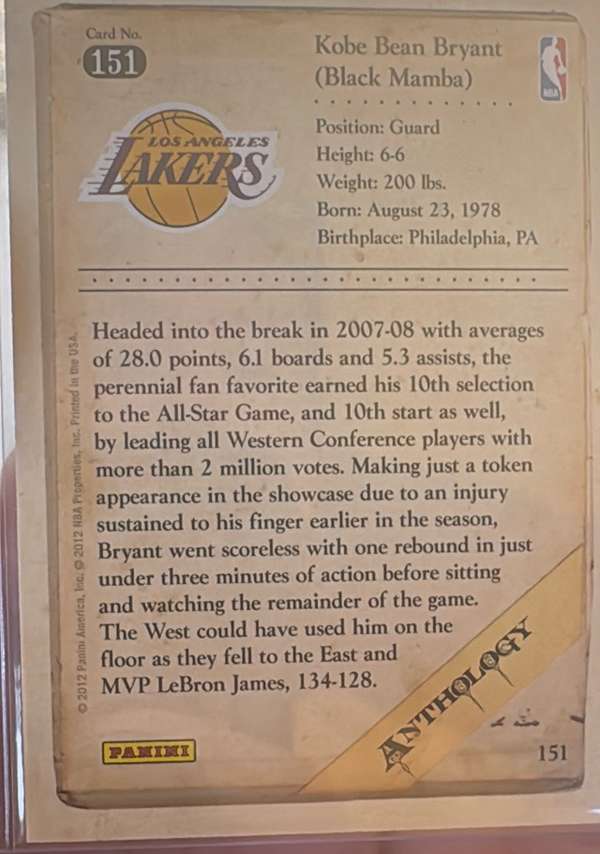 Card back