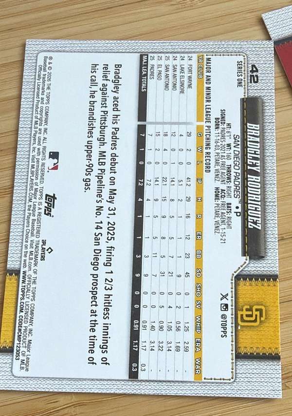 Card back