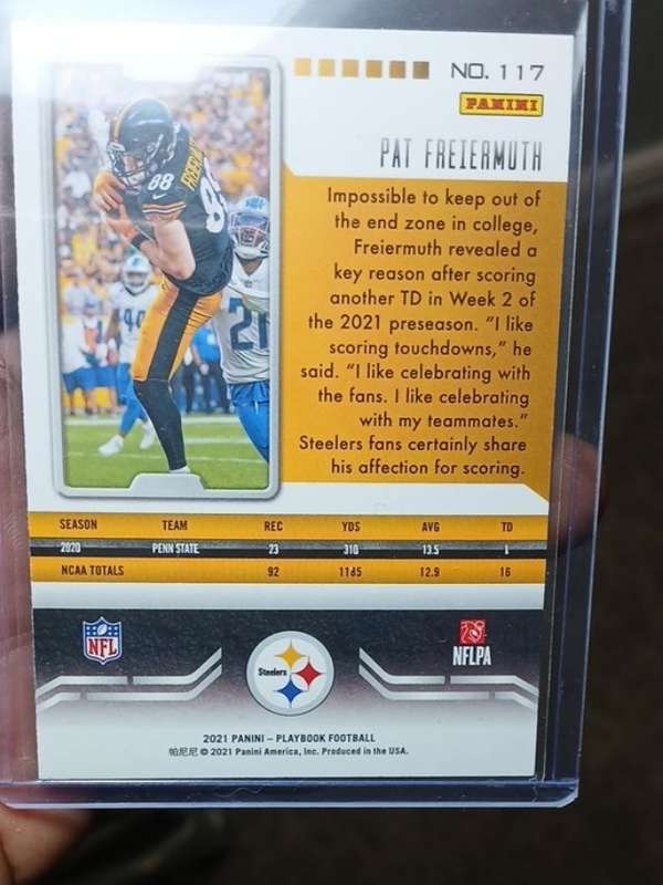 #117 Pat Freiermuth